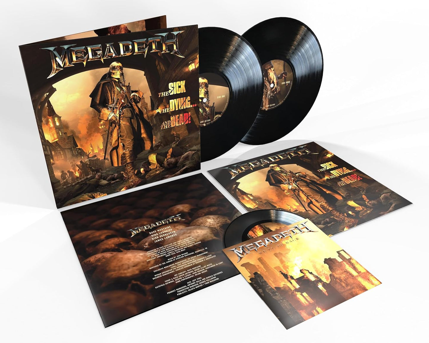 Megadeth/The Sick, The Dying, And The Dead (Deluxe 2LP with 7") [LP]