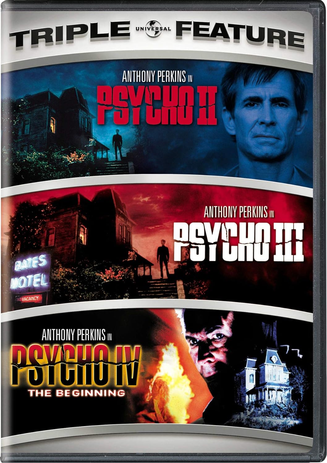 Psycho II/Psycho III/Psycho IV: The Beginning [DVD]