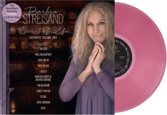 Streisand, Barbra/The Secret Of Life: Partners, Volume 2 (Blush Vinyl) [LP]