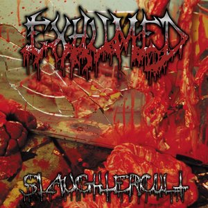 Exhumed/Slaughtercult (Milky Clear With Splatter Edition) [LP]