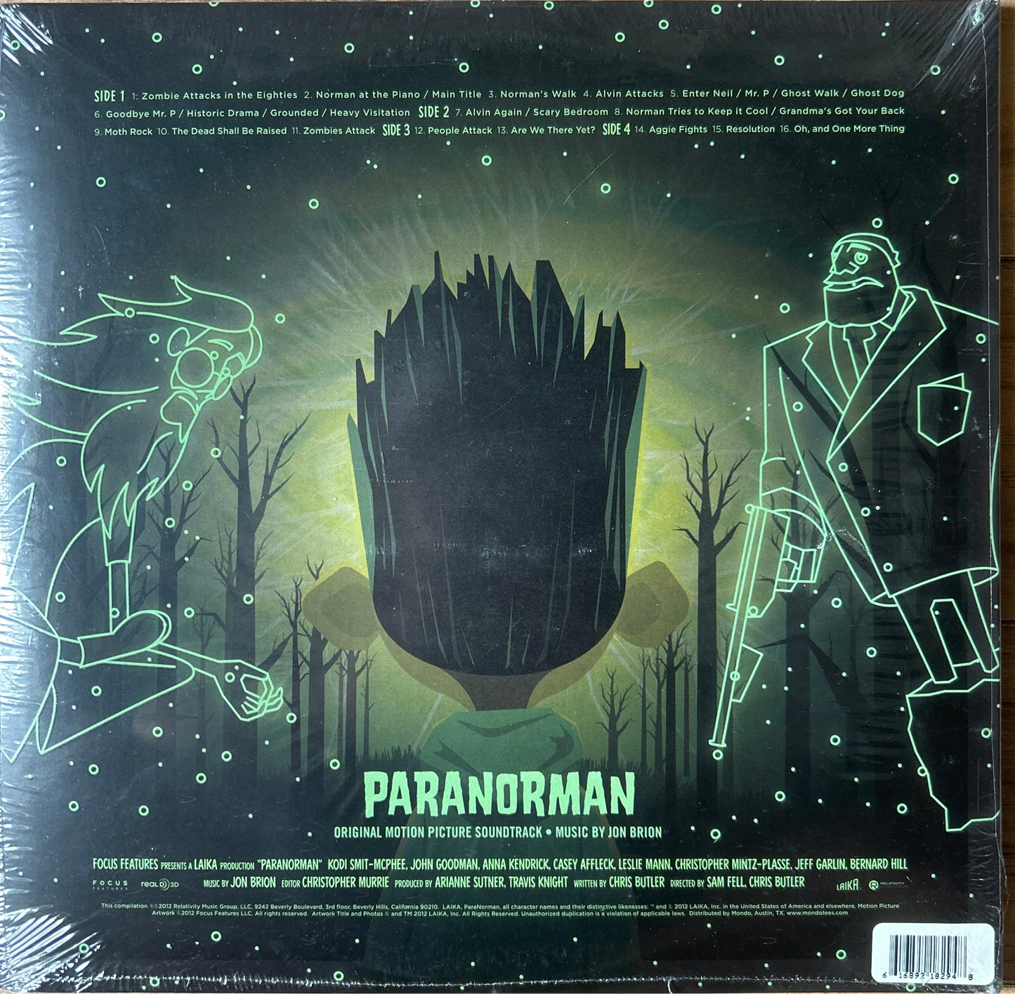 [Used LP] Soundtrack / Paranorman: Original Motion Picture Soundtrack (Jon Brion)