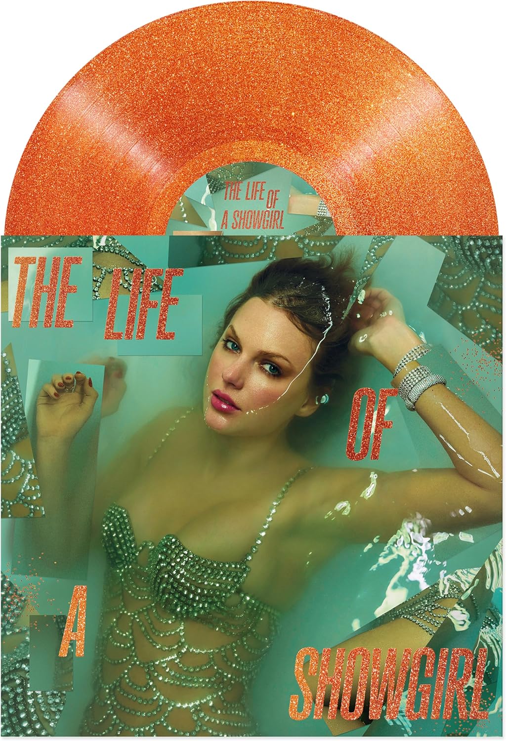 Swift, Taylor/The Life Of A Showgirl (Portofino Orange Glitter Vinyl) [LP]