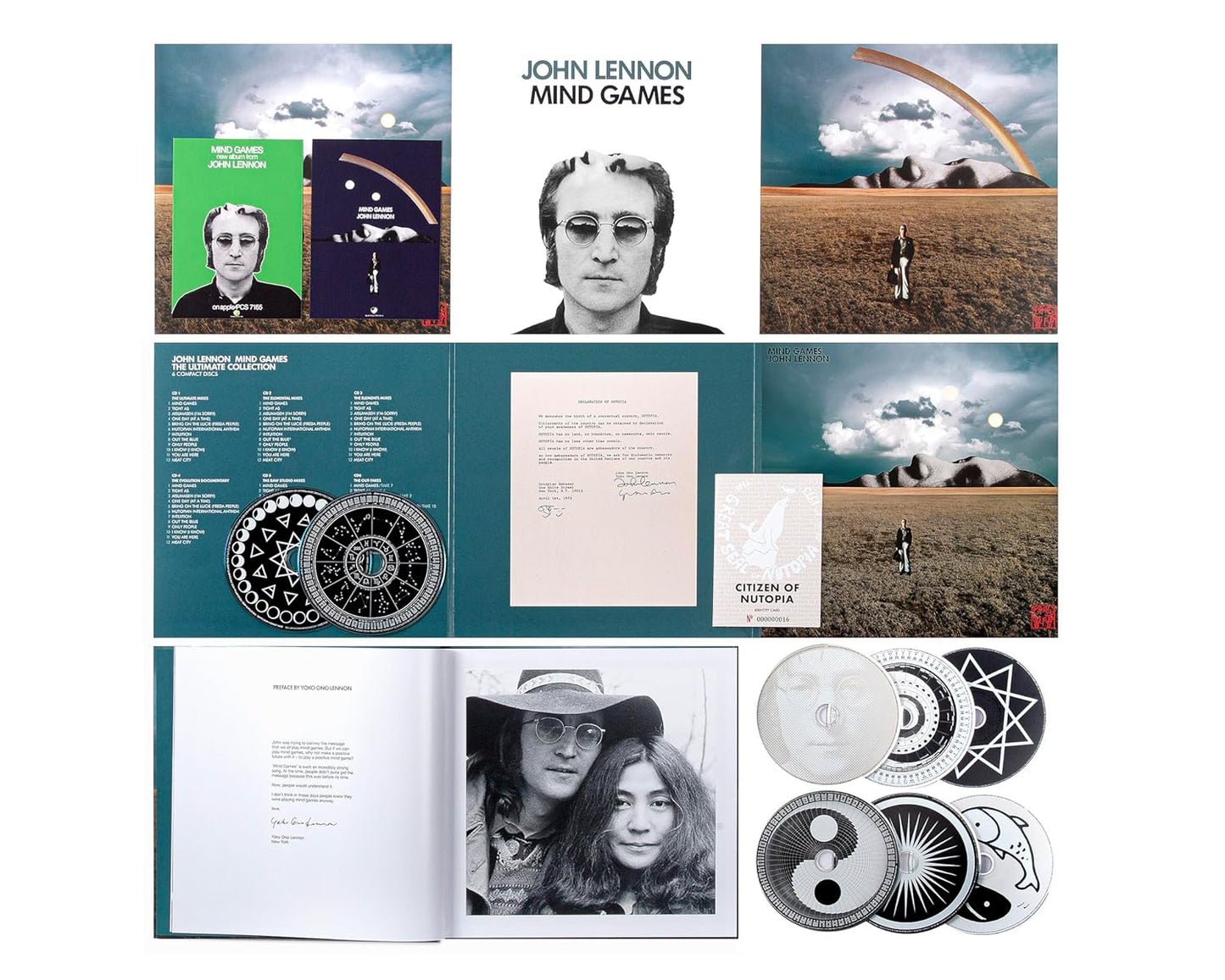Lennon, John/Mind Games (Deluxe 6CD/2BluRay Box Set) [CD]
