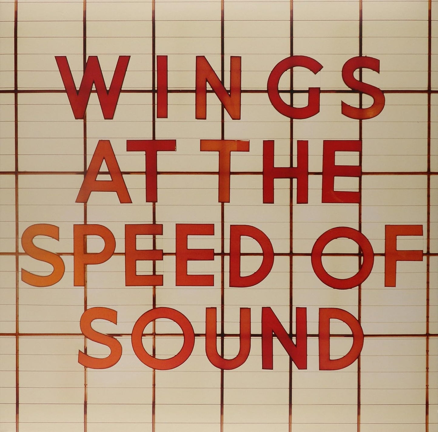 McCartney, Paul & Wings/At The Speed Of Sound [LP]