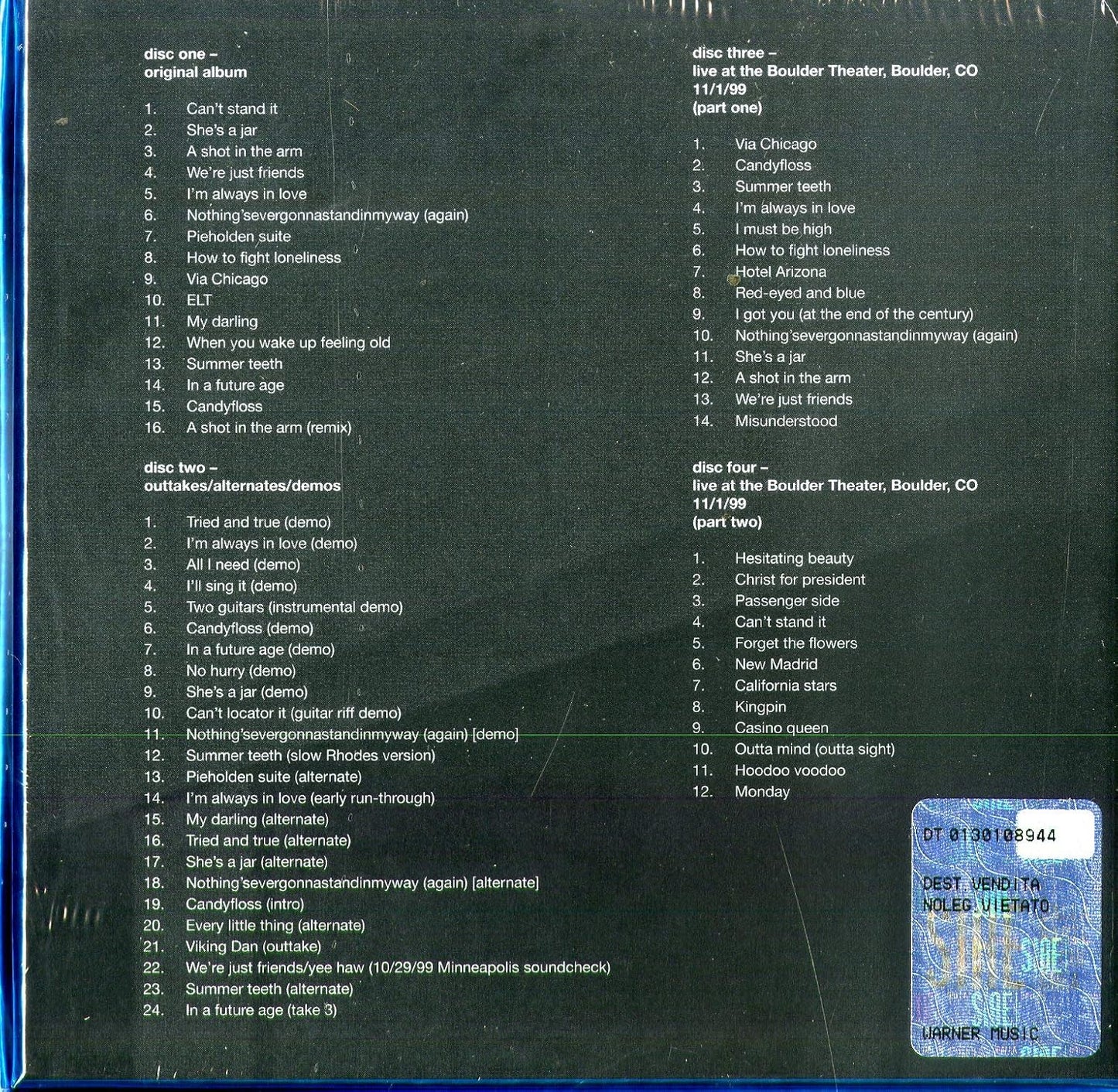 Wilco/Summerteeth (Deluxe 4CD) [CD]