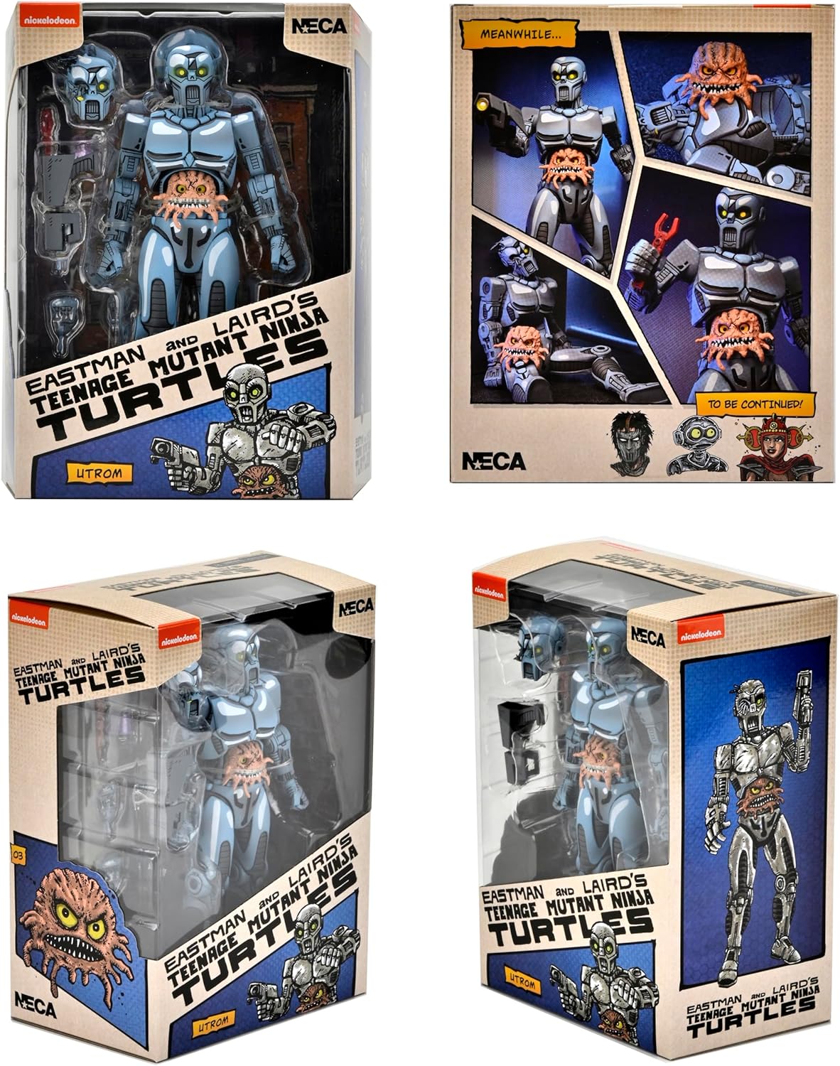 NECA/TMNT - Mirage Comics Ultrom [Toy]