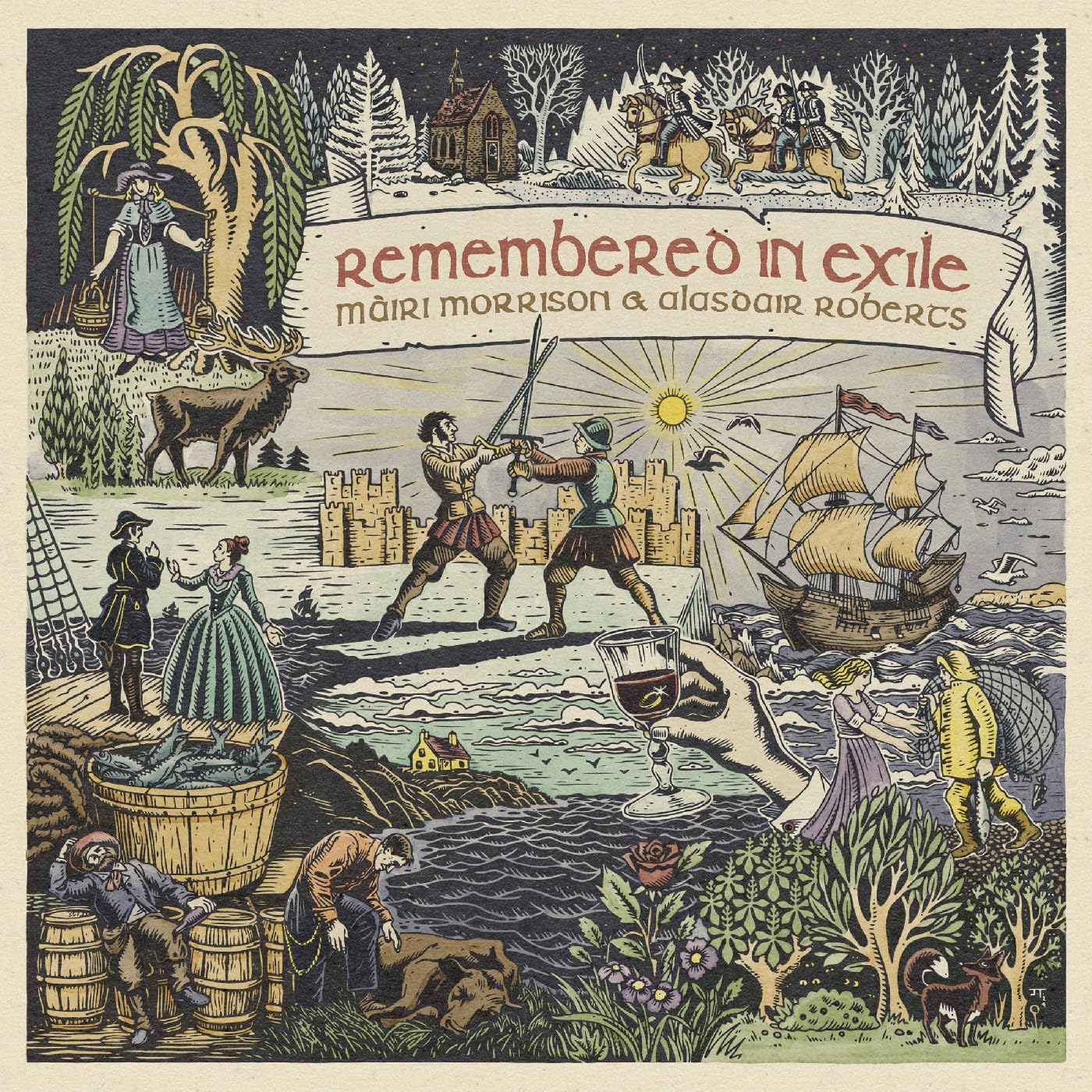 Morrison, Mairi & Alasdair Roberts/Remembered In Exile: Songs And Ballads From Nova Scotia [LP]