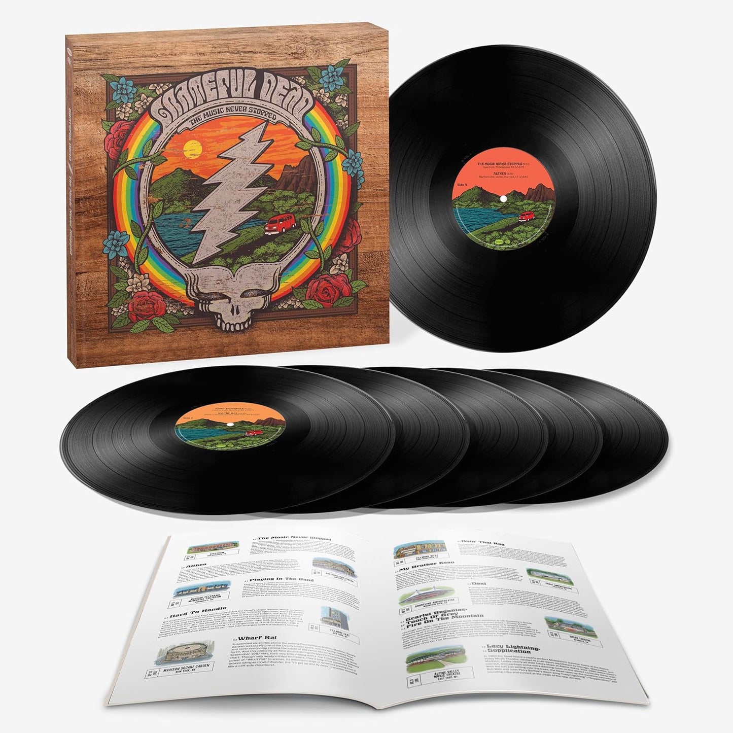 Grateful Dead/The Music Never Stopped: Live (6LP Box) [LP]