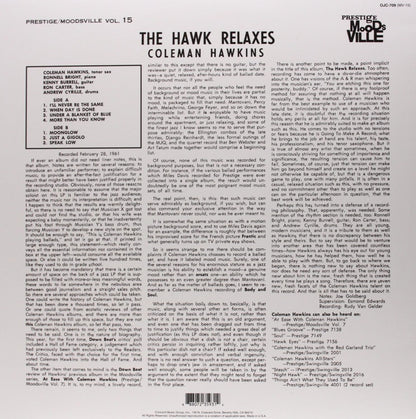 Hawkins, Coleman/The Hawk Relaxes [LP]