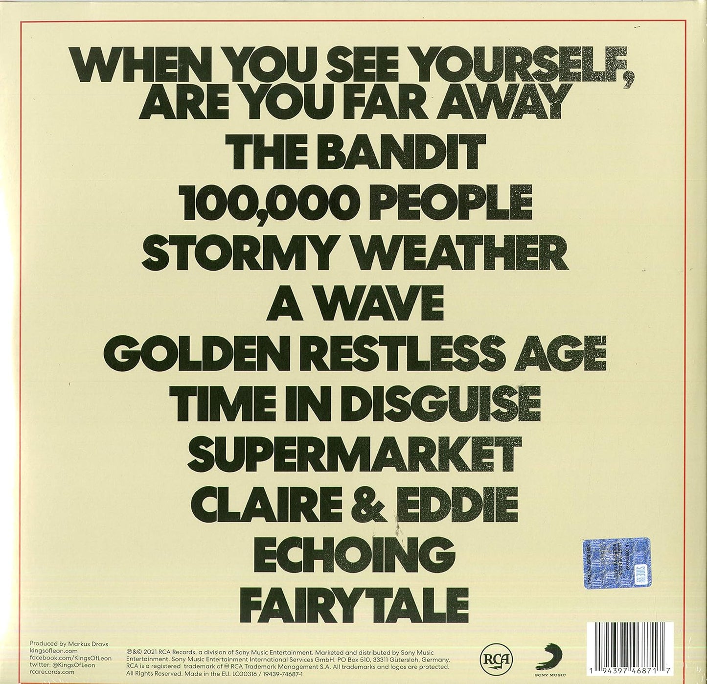 Kings Of Leon/When You See Yourself [LP]