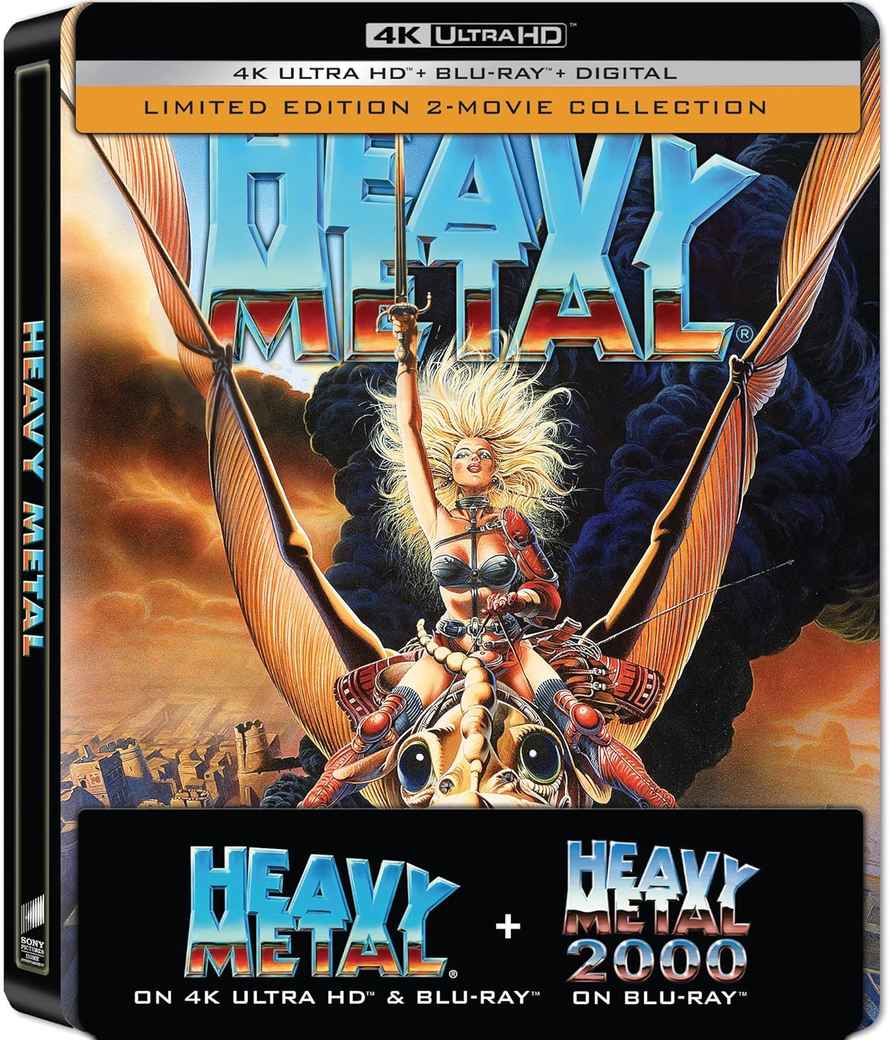 Heavy Metal & Heavy Metal 2000 (4K-UHD Steelbook) [BluRay]