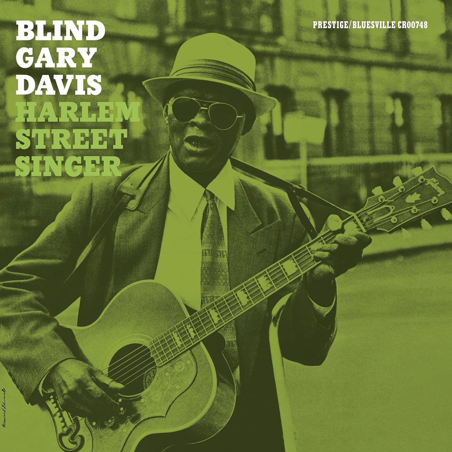 Davis, Blind Gary/Harlem Street Singer (Bluesville Acoustic Sounds Series) [LP]