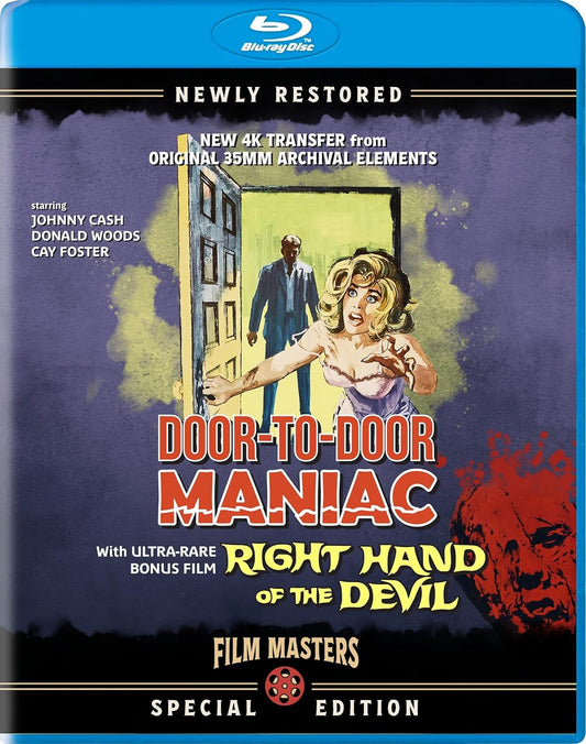 Door To Door Maniac with Right Hand of The Devil [BluRay]