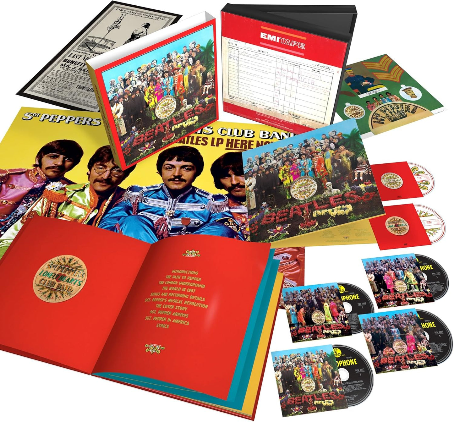 Beatles, The/Sgt. Pepper's Lonely Hearts Club Band: Deluxe Anniversary Box (4CD/DVD/BluRay)