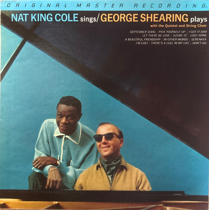 [Used LP] Nat King Cole & George Shearing / Nat King Cole Sings / George Shearing Plays