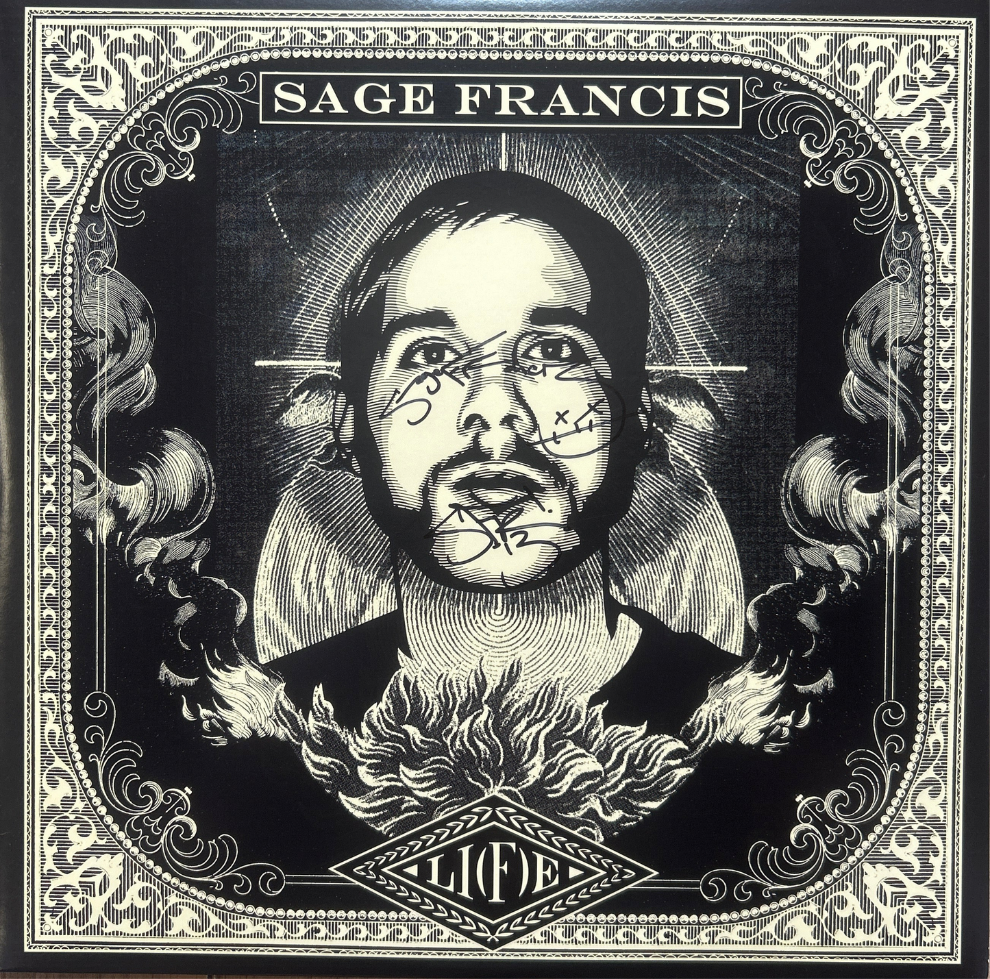[Used LP] Sage Francis / Li(f)e - Autographed!