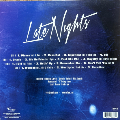 [Used LP] Jeremih / Late Nights: The Album