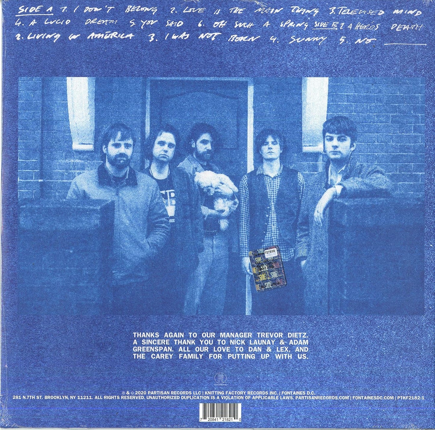 Fontaines D.C./A Hero's Death [LP]