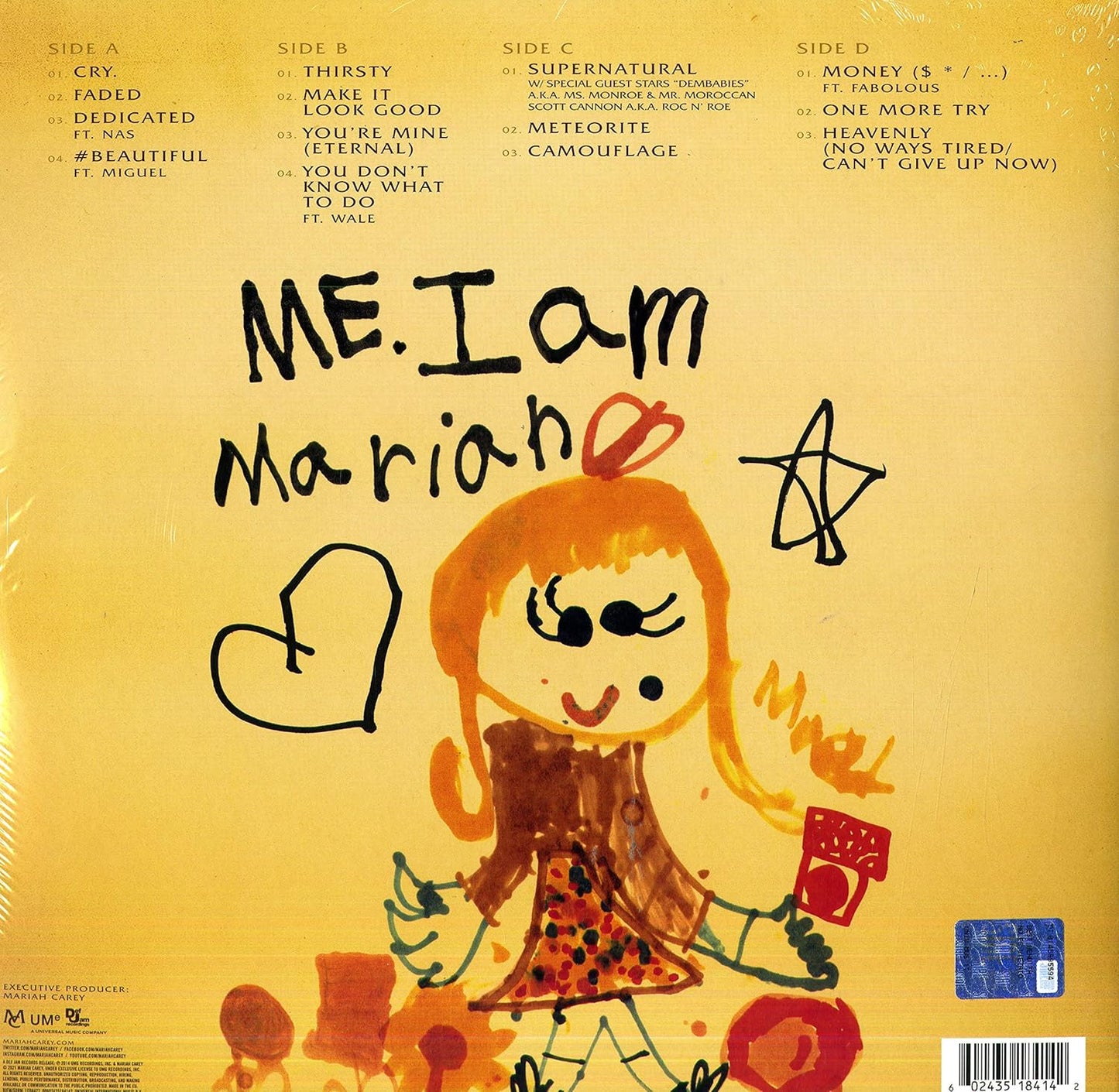 Carey, Mariah/Me. I Am Mariah: The Elusive Chanteuse [LP]