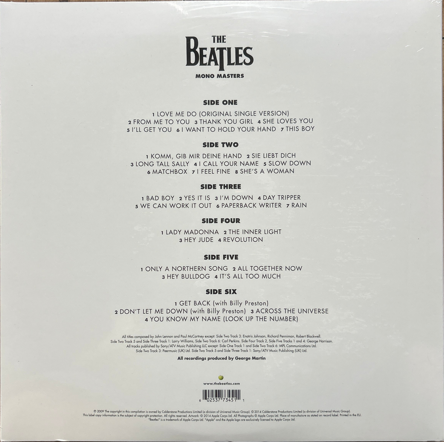 [Used LP] Beatles, The / Mono Masters