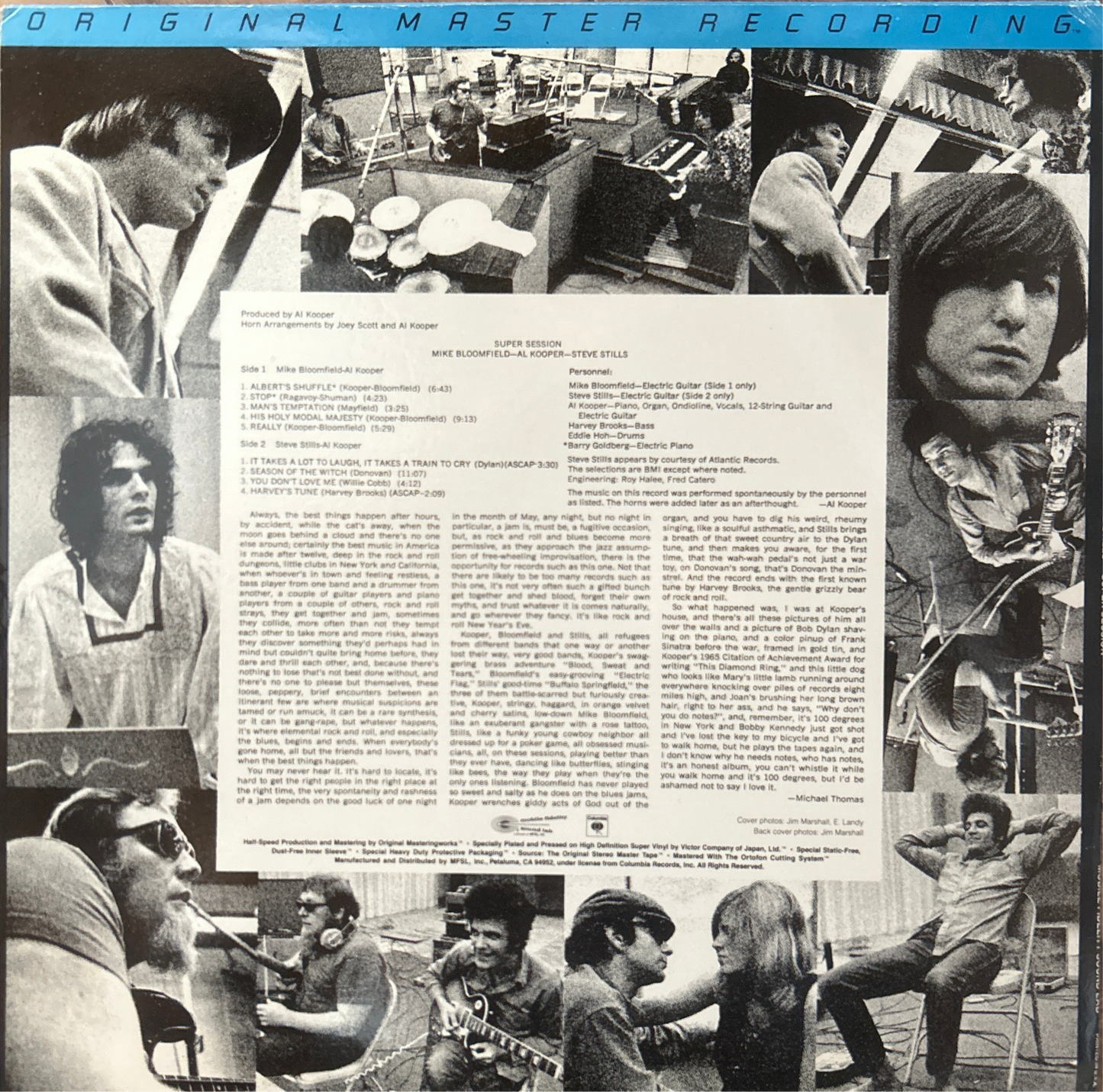 [Used LP] Mike Bloomfield / Al Kooper / Stephen Stills / Super Session