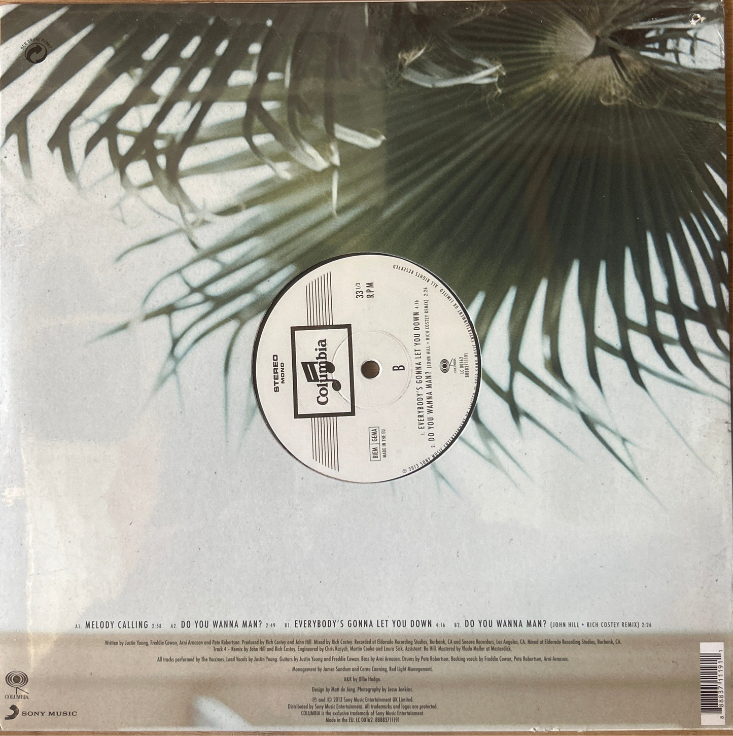 [Used LP] Vaccines, The / Melody Calling