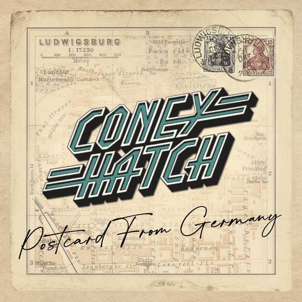 Coney Hatch/Postcard From Germany (Cream Vinyl with Turquoise Splatter) [LP]