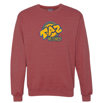 Taz Crewneck Sweater with Chenille Logo