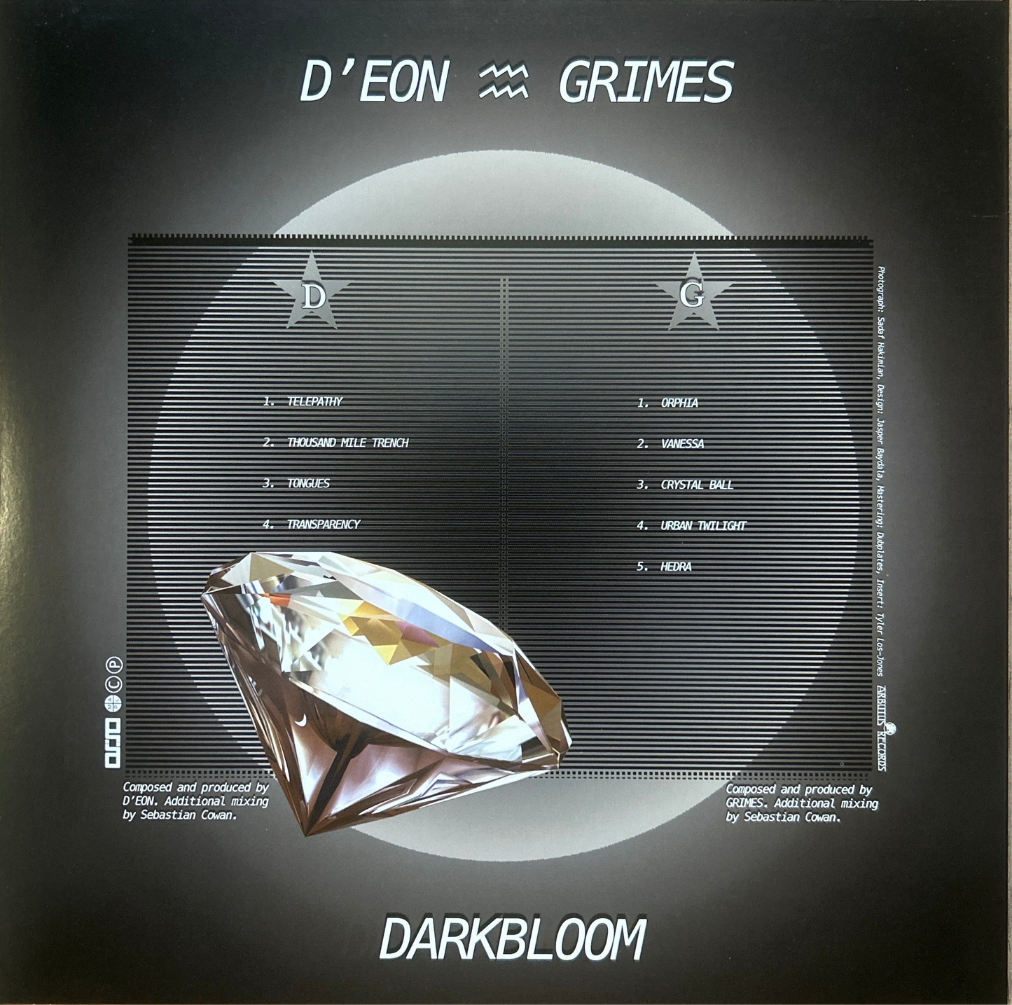 [Used LP] D'eon/Grimes / Darkbloom