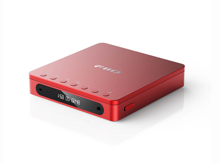 FiiO DM13 BT Portable CD Player (Red) [Audio Equipment]