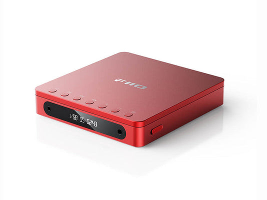 FiiO DM13 BT Portable CD Player (Red) [Audio Equipment]
