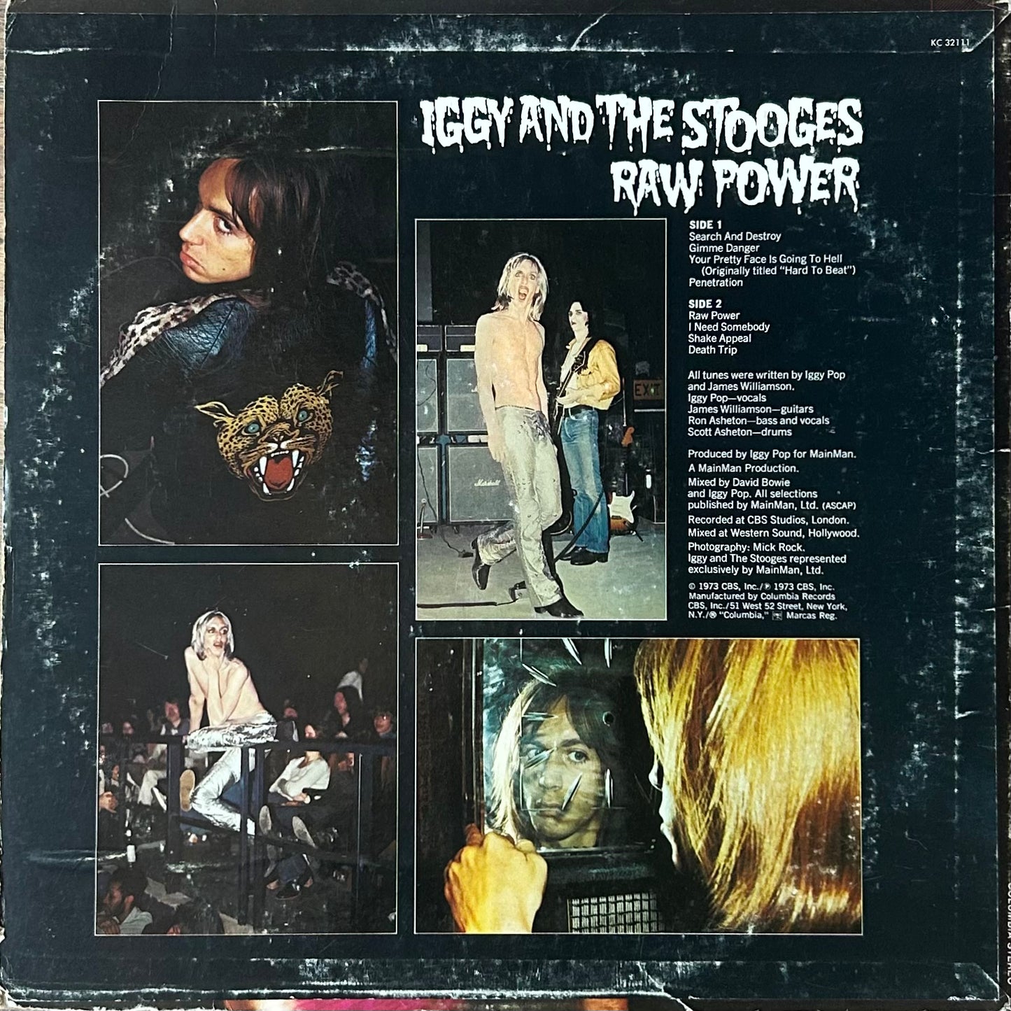 [Used LP] Iggy And The Stooges / Raw Power