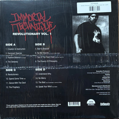 [Used LP] Immortal Technique / Revolutionary Vol. 1