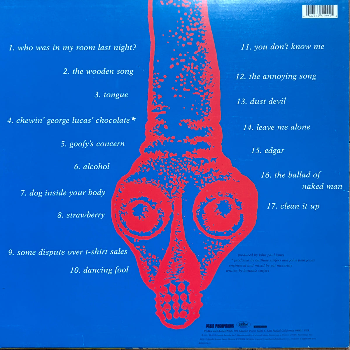 [Used LP] Butthole Surfers / Independent Worm Saloon