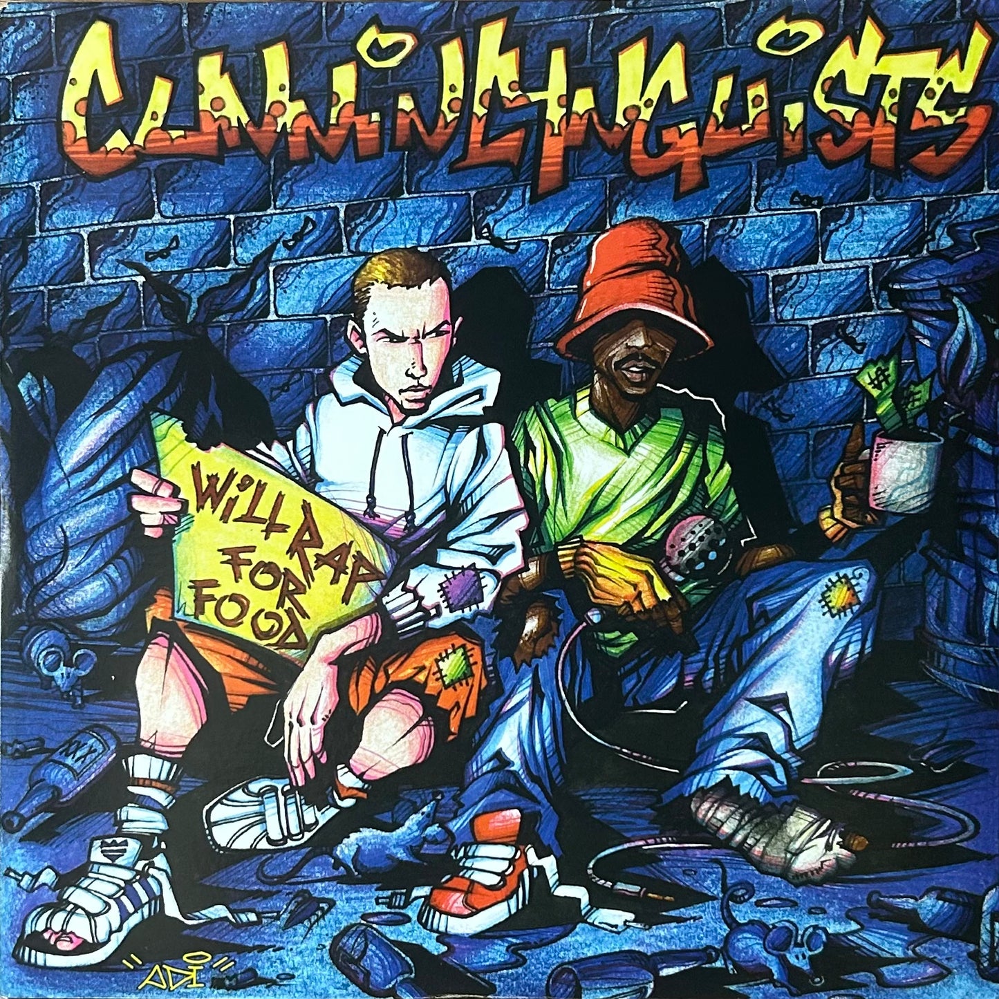 [Used LP] CunninLynguists / Will Rap For Food