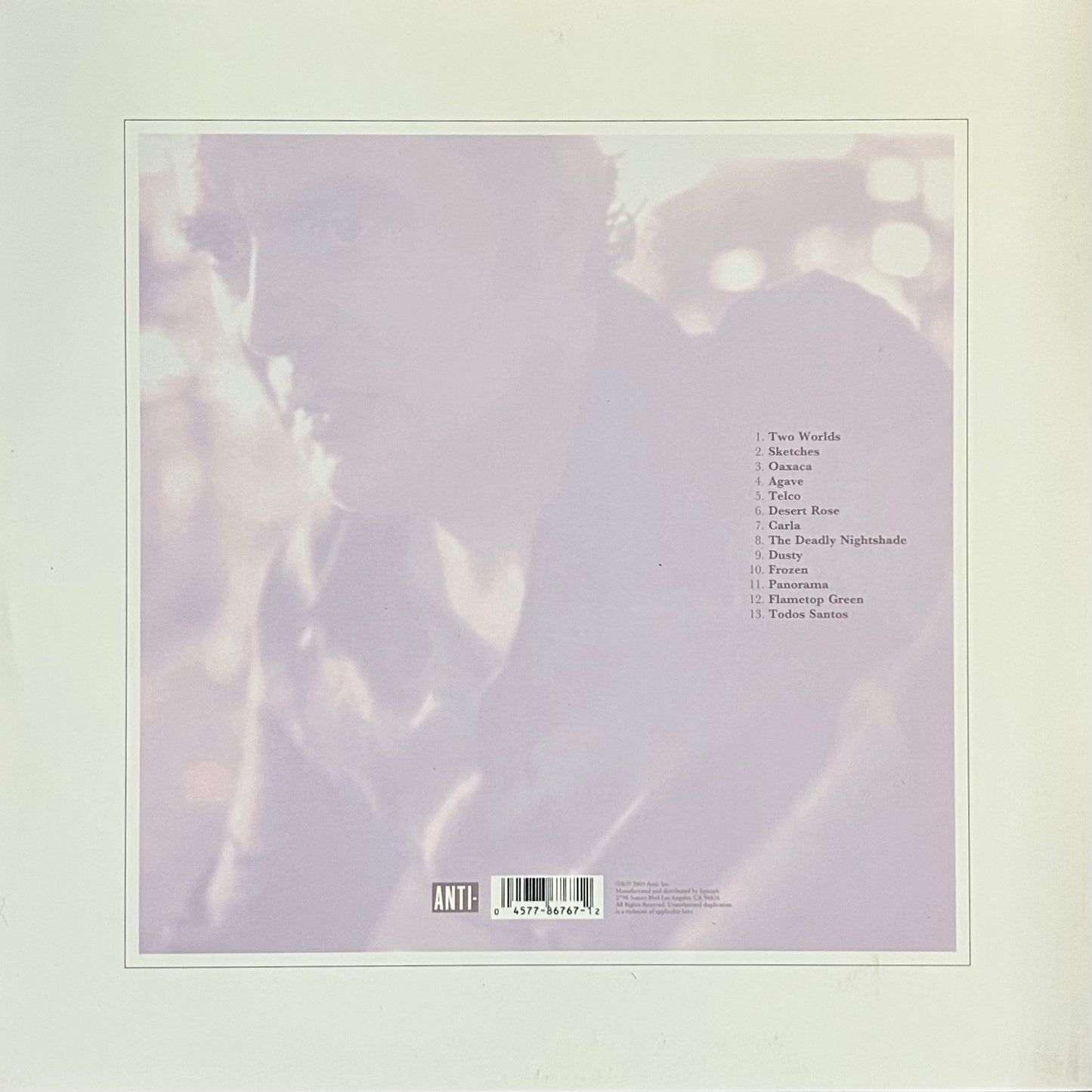 [Used LP] Lanois, Daniel / Belladonna