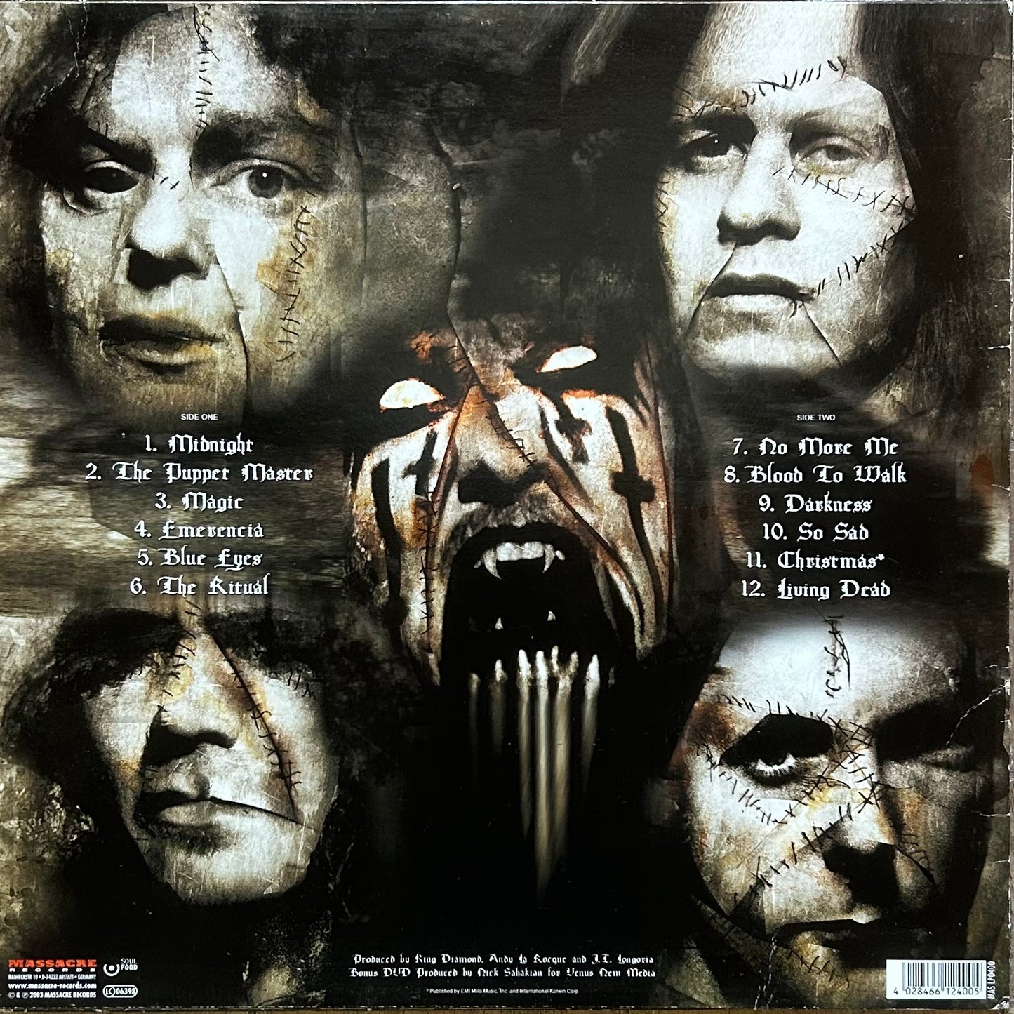 [Used LP] King Diamond / The Puppet Master