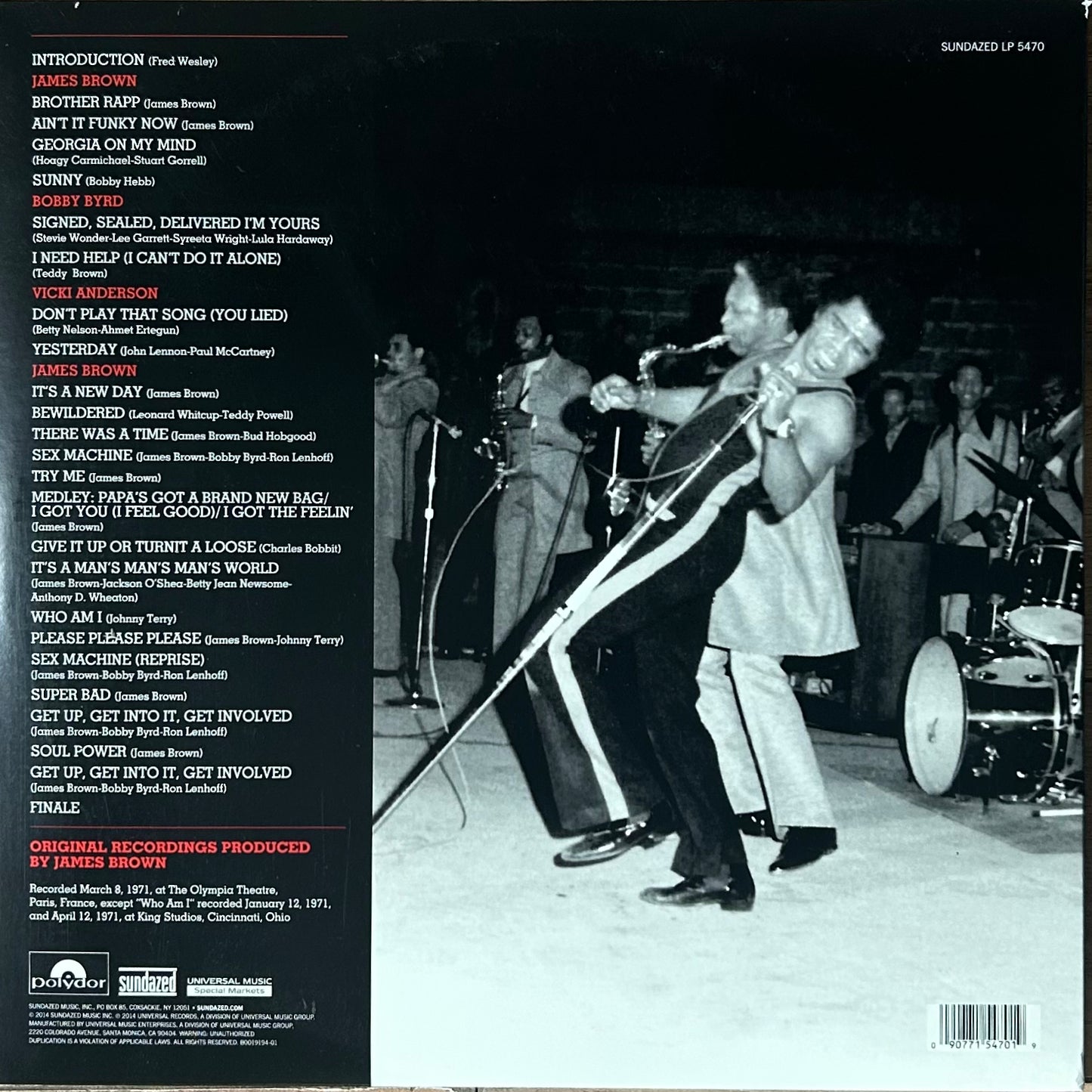 [Used LP] Brown, James / Love Power Peace