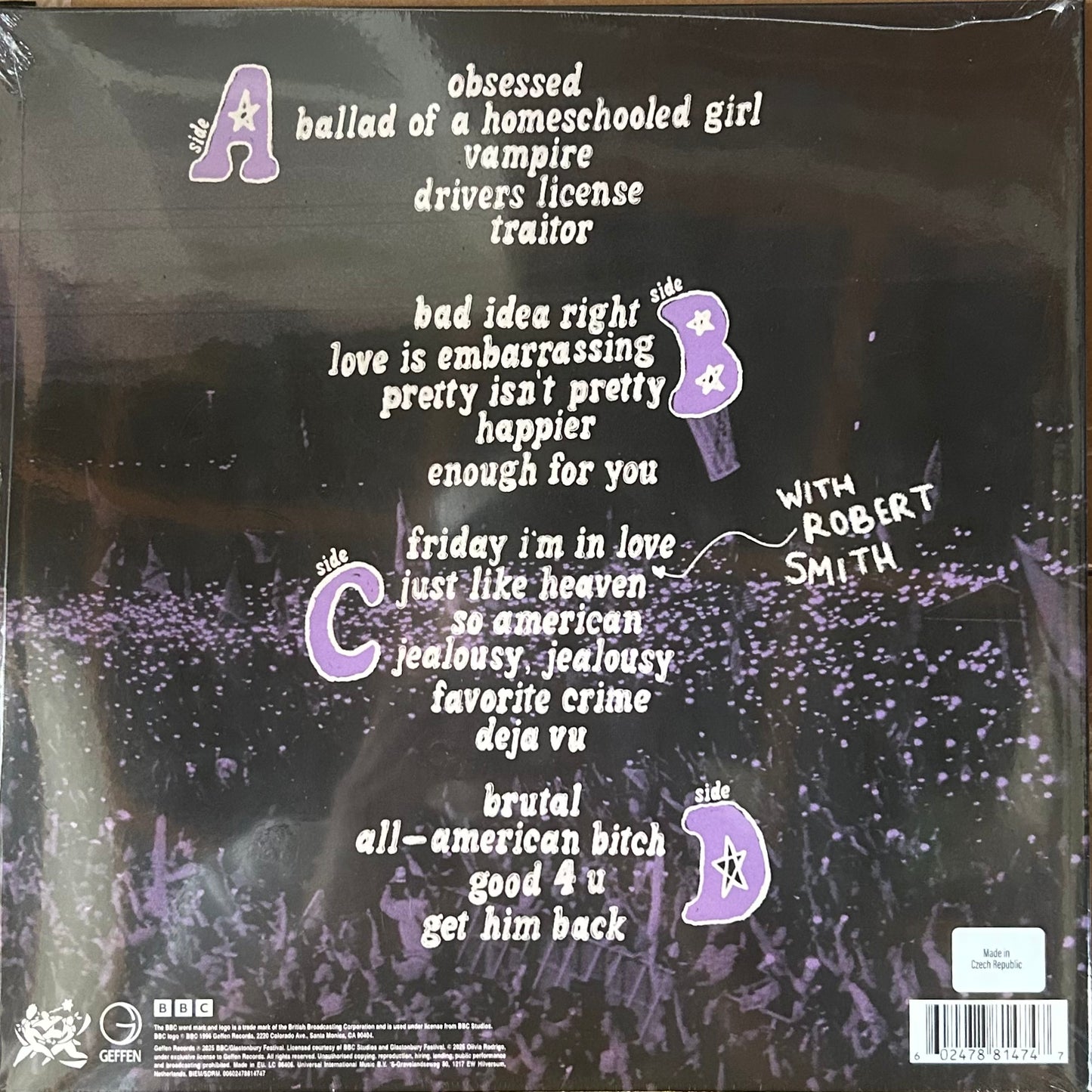 [Used LP] Rodrigo, Olivia  / Live From Glastonbury (A BBC Recording)