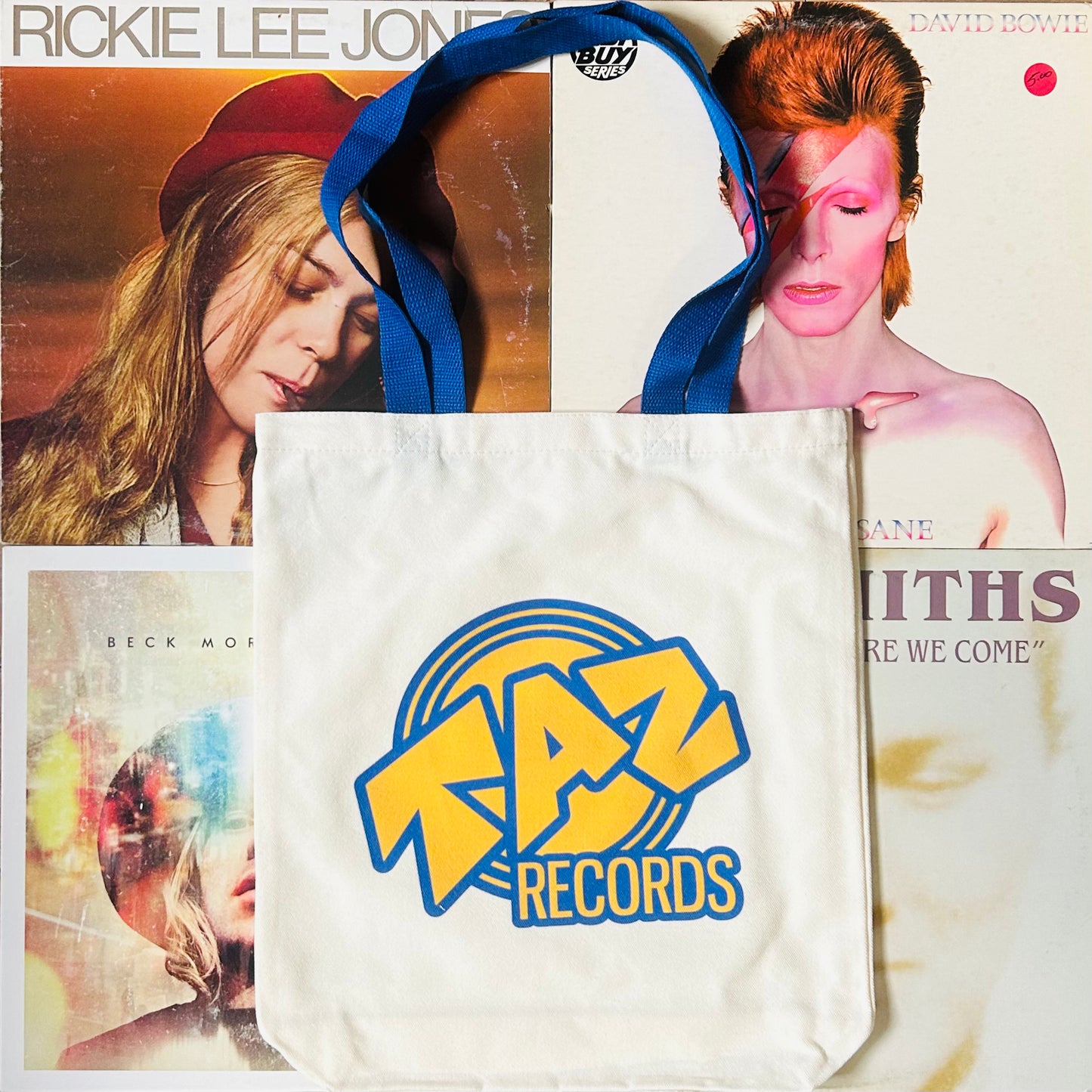 Taz Records/Video Difference/Backstreet Records Tote Bag