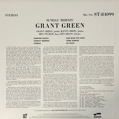 [Used LP] Green, Grant / Sunday Mornin'