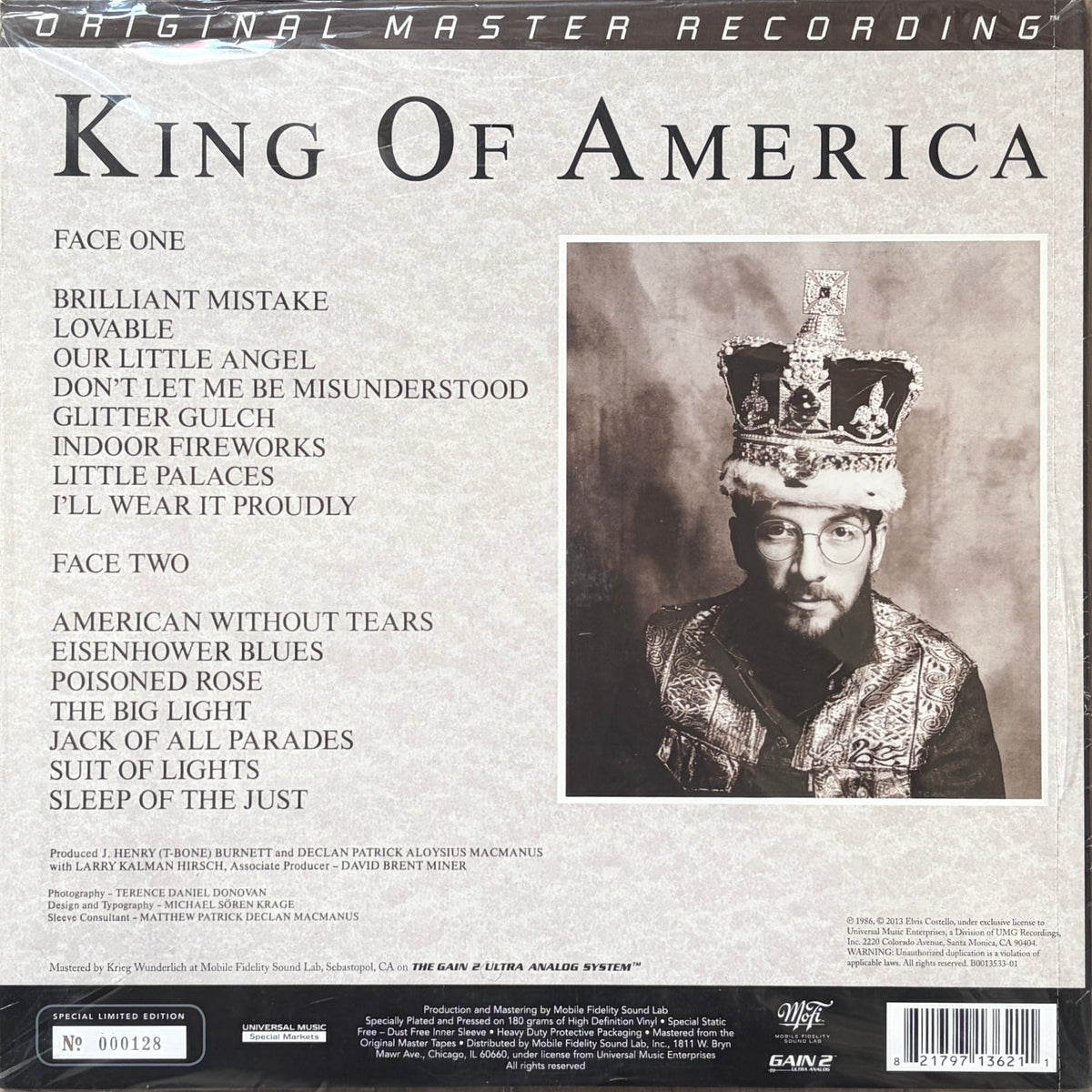 [Used LP] Costello, Elvis / King Of America