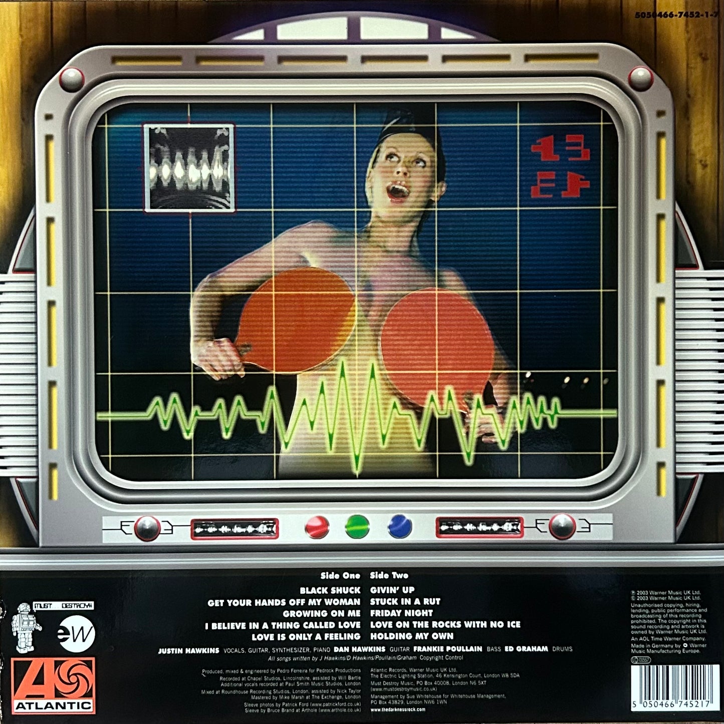 [Used LP] Darkness, The / Permission To Land