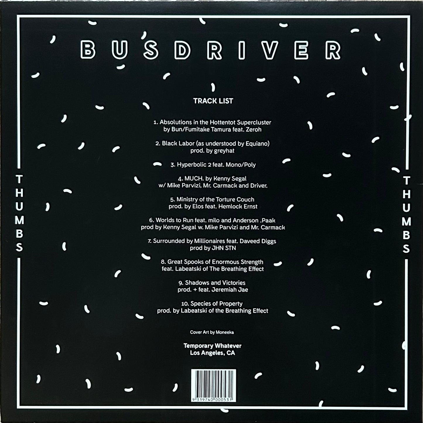 [Used LP] Busdriver / Thumbs