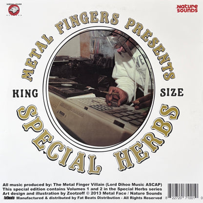 [Used LP] Metal Fingers (MF Doom) / Special Herbs (Volume 1 & 2)