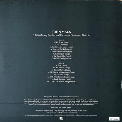 [Used LP] Maus, John / A Collection Of Rarities And Previously Unreleased Material