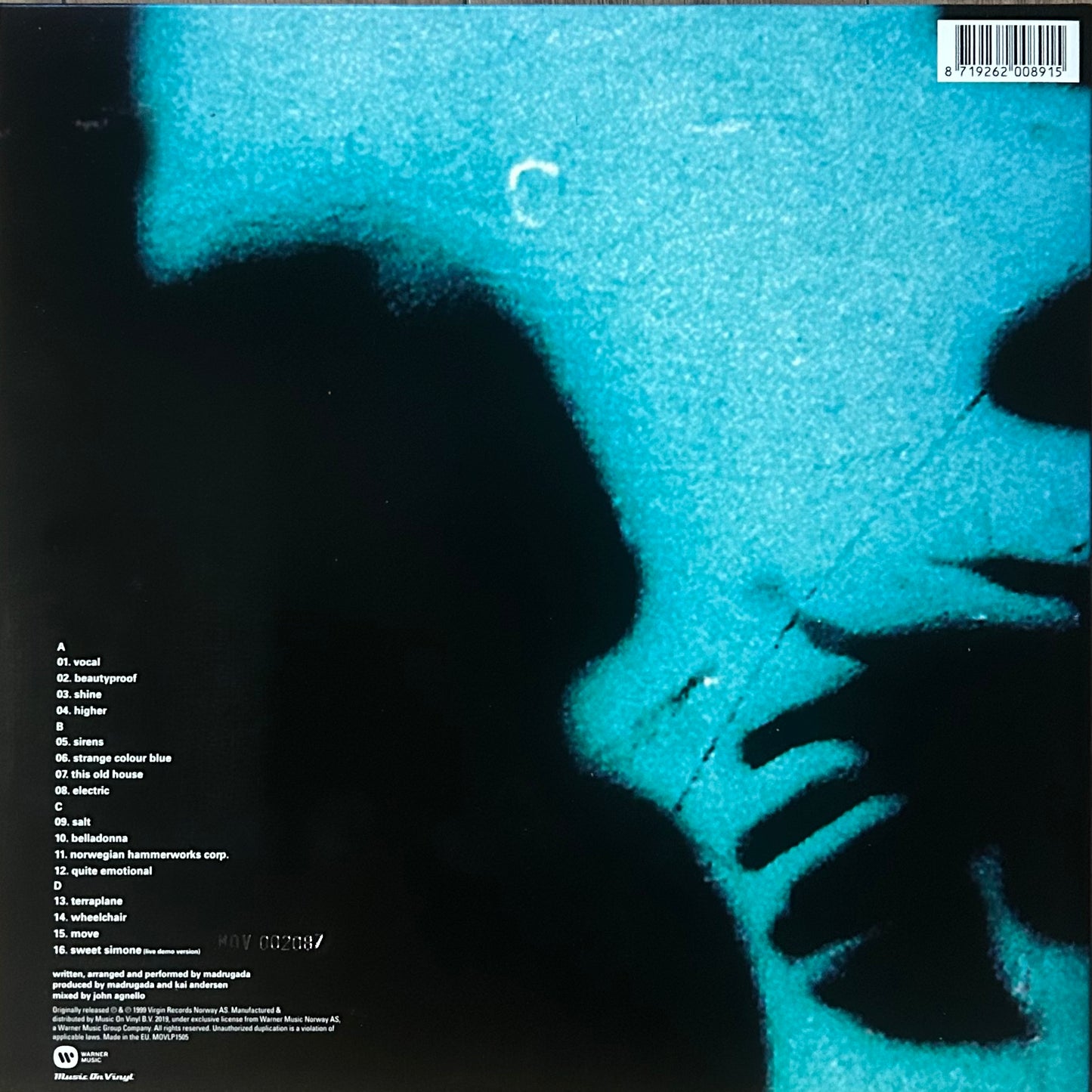 [Used LP] Madrugada / Industrial Silence