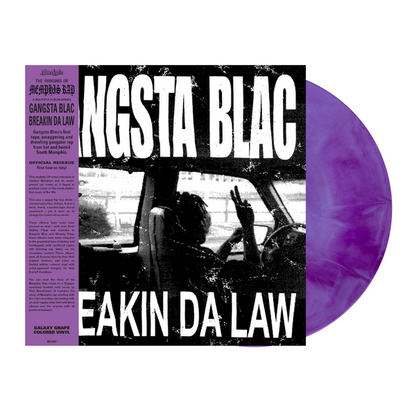 Gangsta Blac/Breakin Da Law (Origins of Memphis Rap Series, Galaxy Grape Vinyl) [LP]