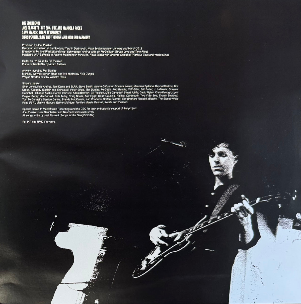 Joel Plaskett Emergency/Scrappy Happiness (Toffee Torrent Vinyl) [LP]