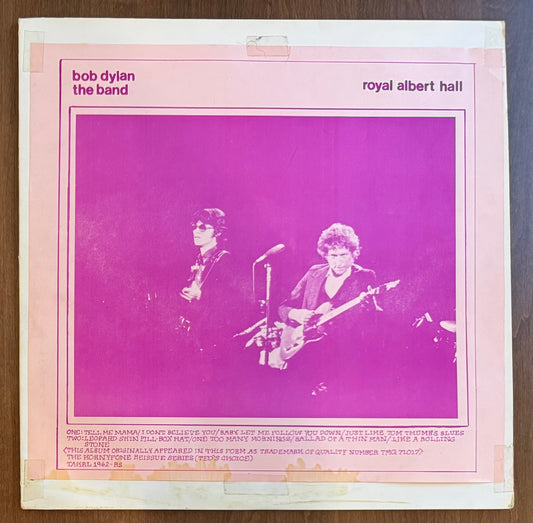 [Used LP] Bob Dylan & The Band / Royal Albert Hall: Live 1974